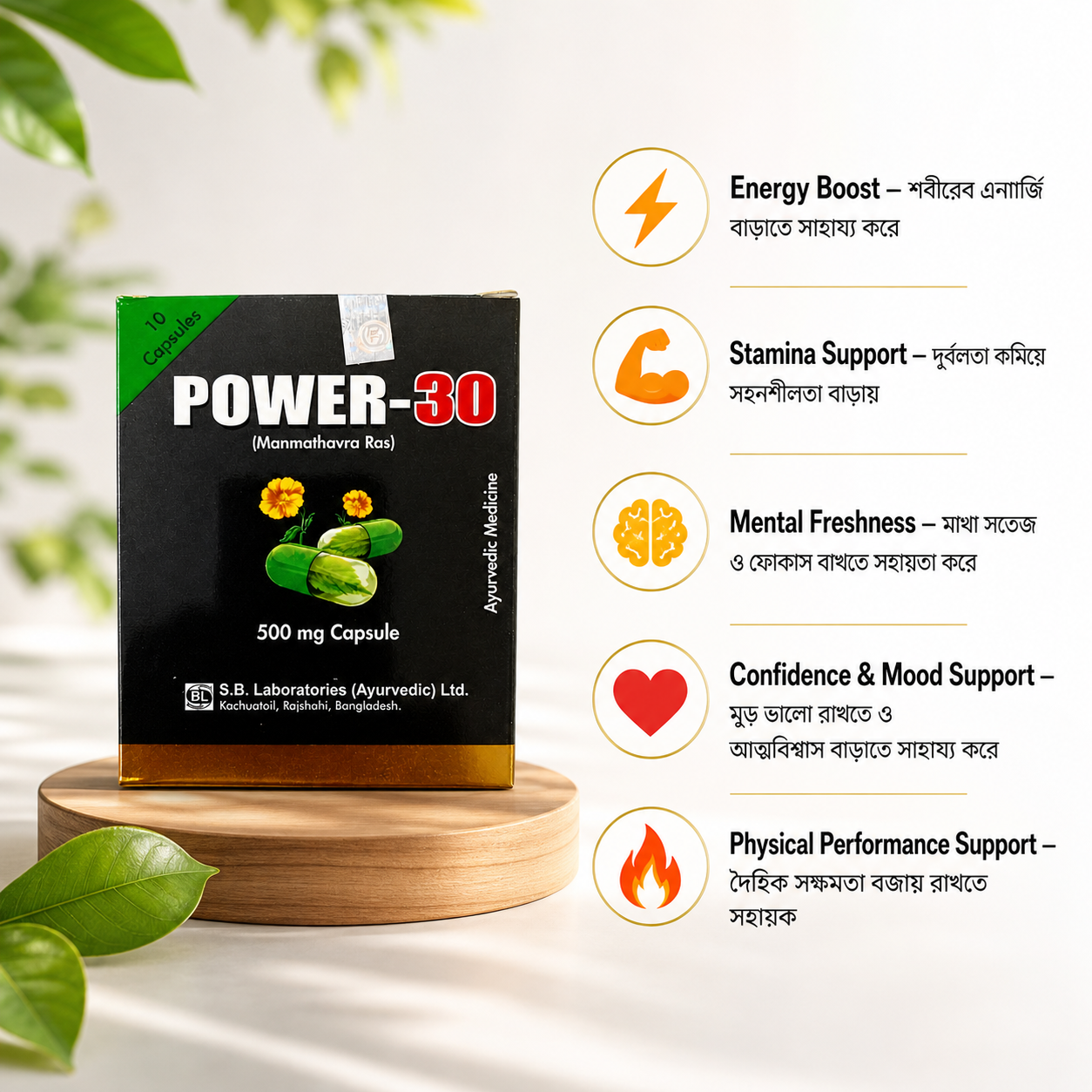 Power -30 (500 mg capsul)