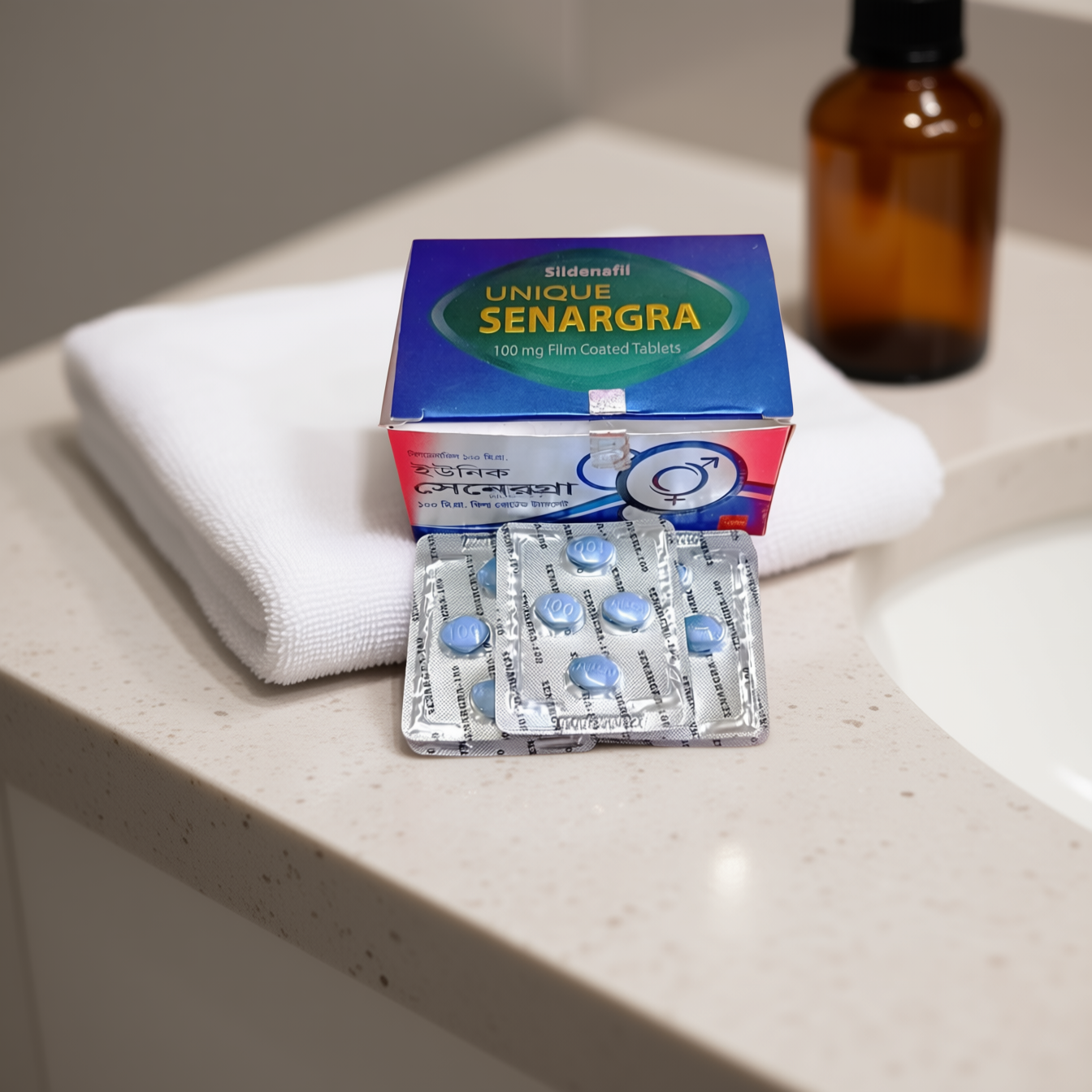 Senergra-100 mg Flim Coated Tablet (5 Pata-20 Tablet)