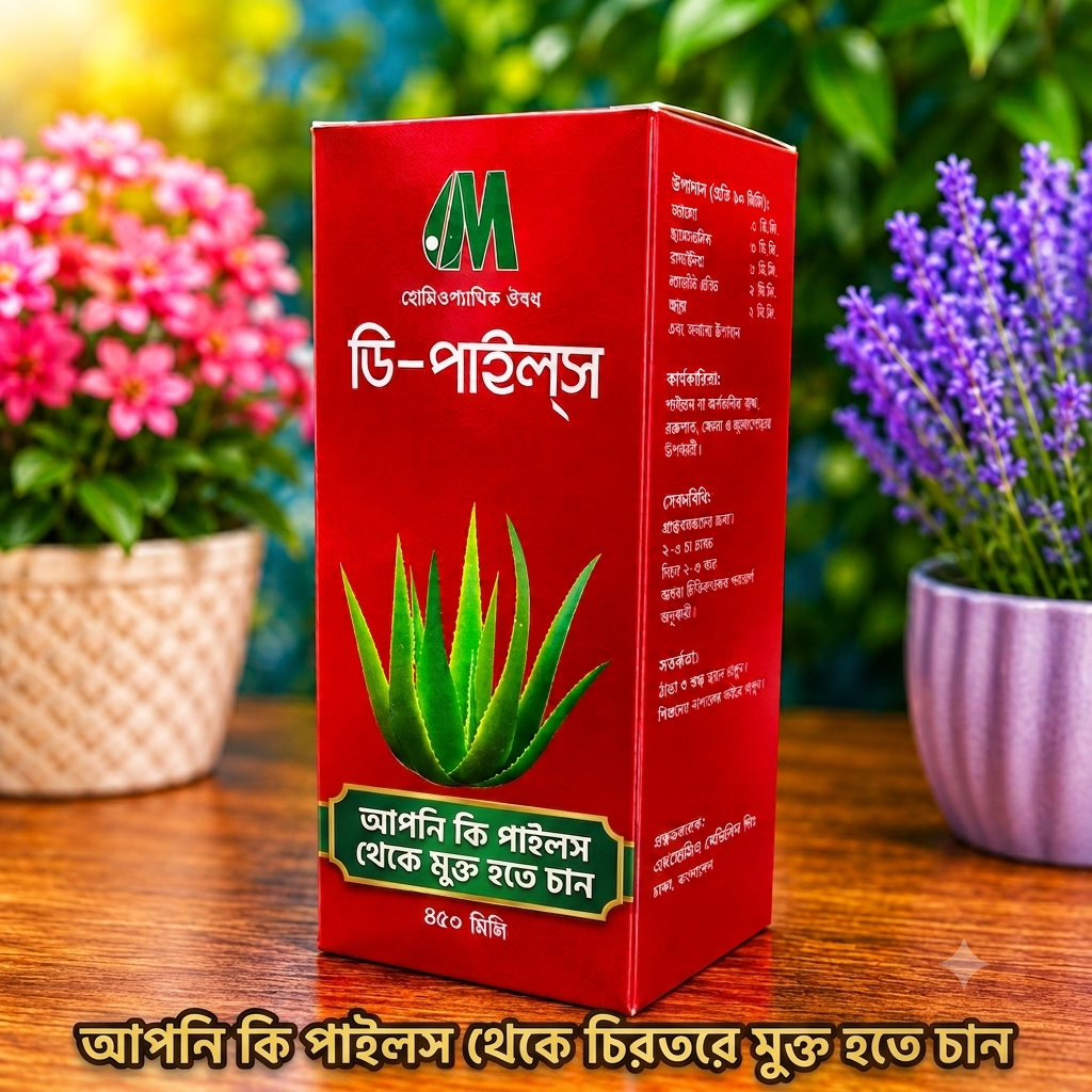 D-PILES 450 ml Syrup, ডি-পাইলস সিরাপ