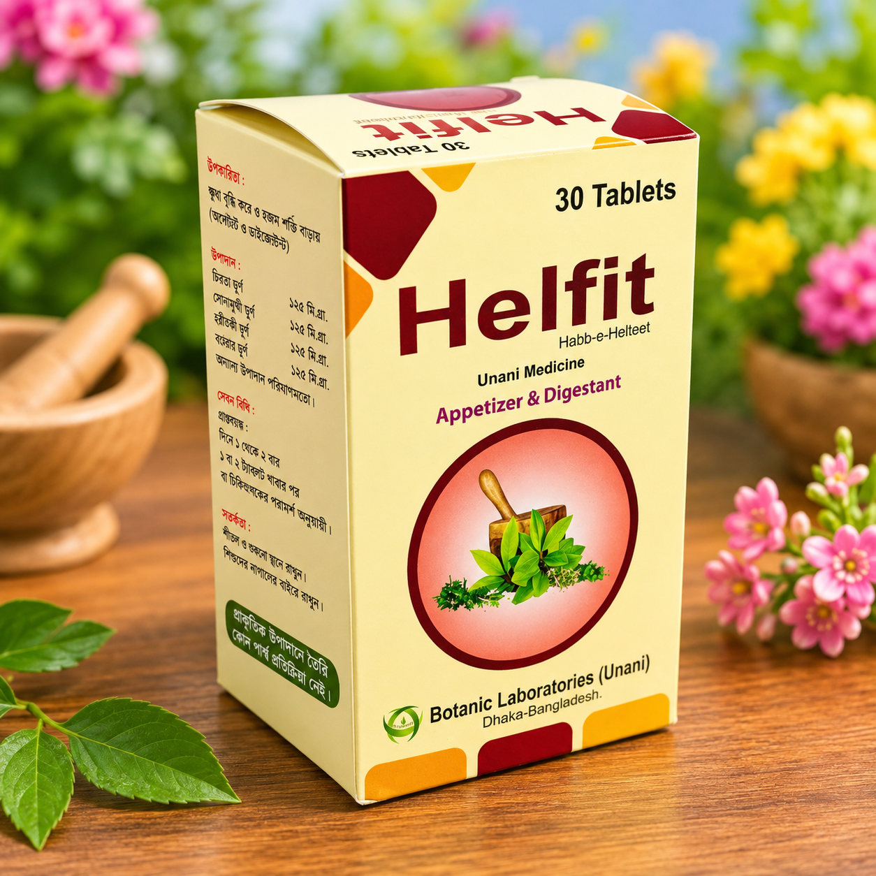 Helfit (Appetizer & Digestant)Unani Medicine, হেলফিট ইউনানী ঔষধ