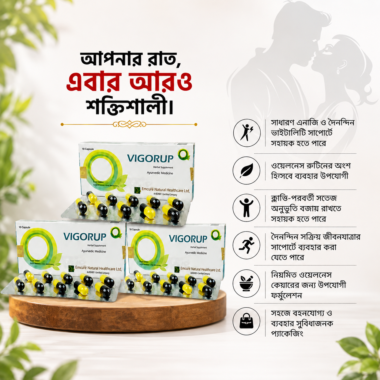 Vigorup Unani Medicine 3 Box Combo Pack   ভিগোরাপ ইউনানী মেডিসিন 3 বক্স কম্বো প্যাক
